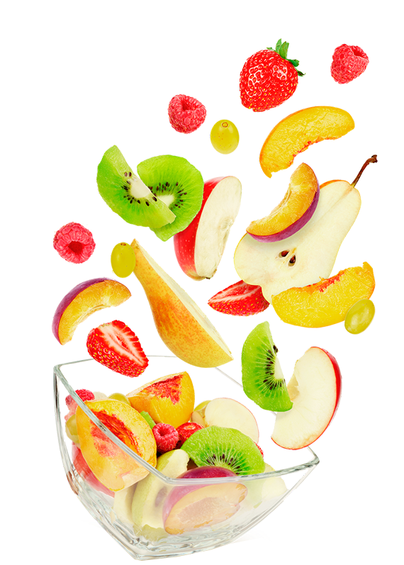 Fruta cortada